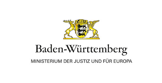 Logo Baden-Württemberg Ministerium für Justiz und für Europa